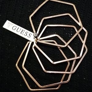 Golden rose bracelet set of (5) new with tags